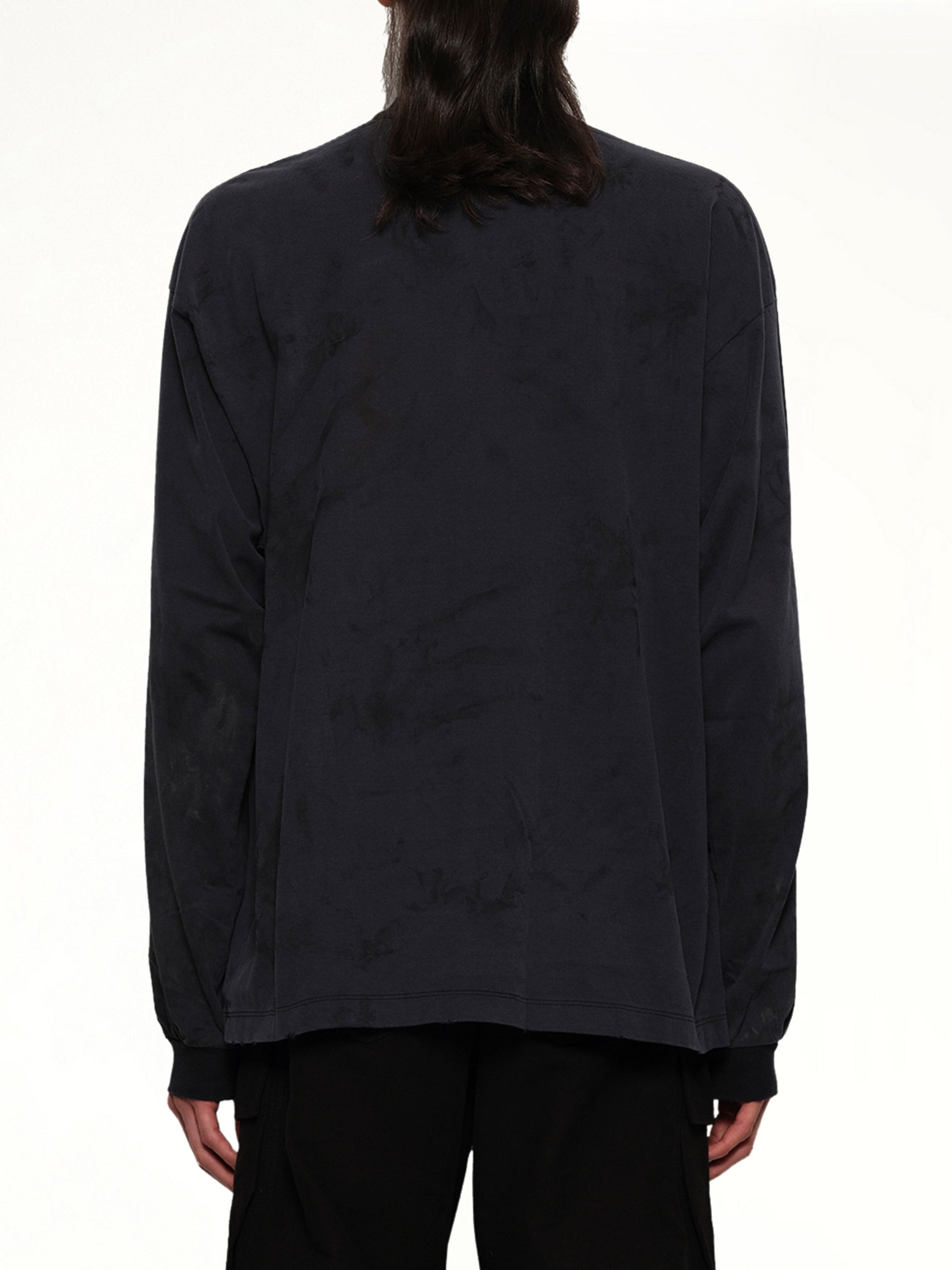 Long Sleeve T-Shirt With Villain Bear in Black - 5
