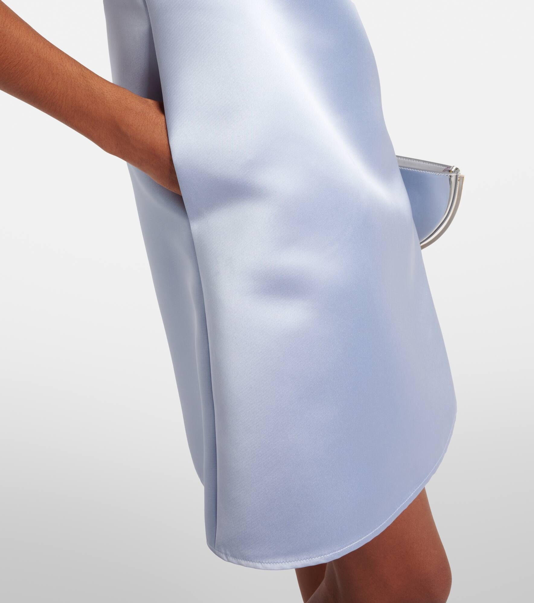 Cutout satin minidress - 5