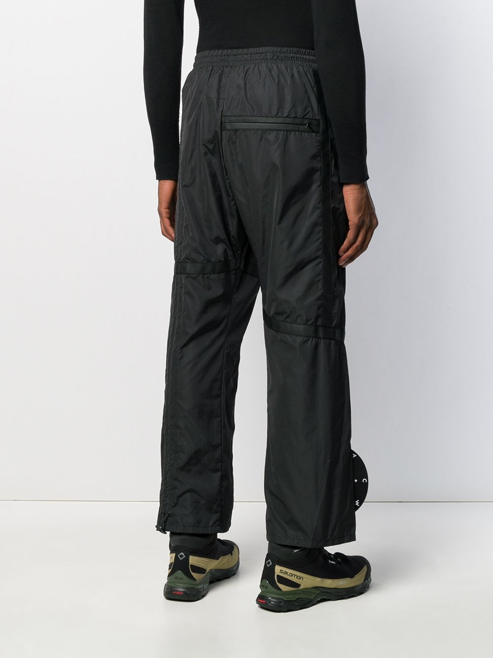 logo patch trousers - 4