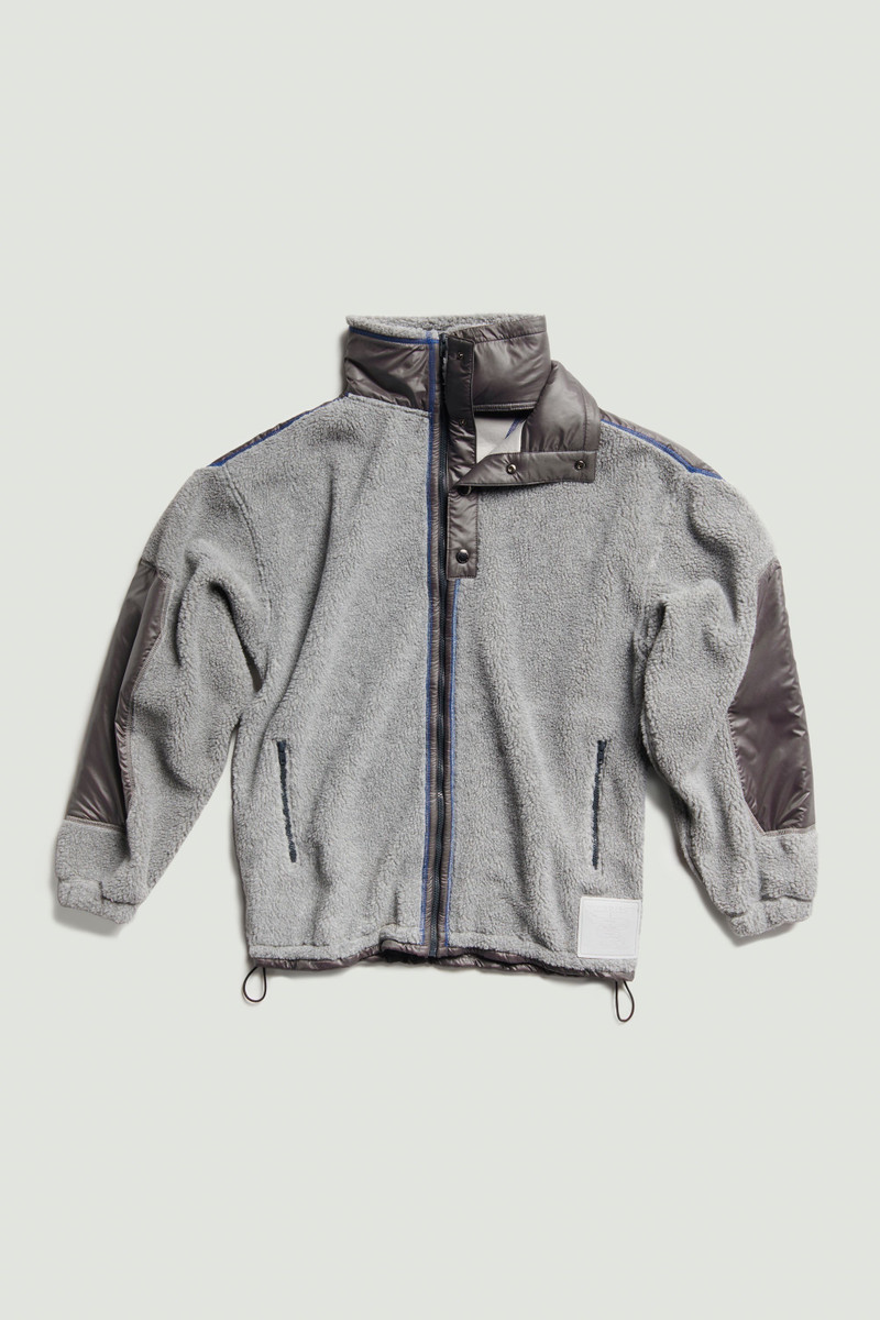 Double Collar Fleece Jacket 1