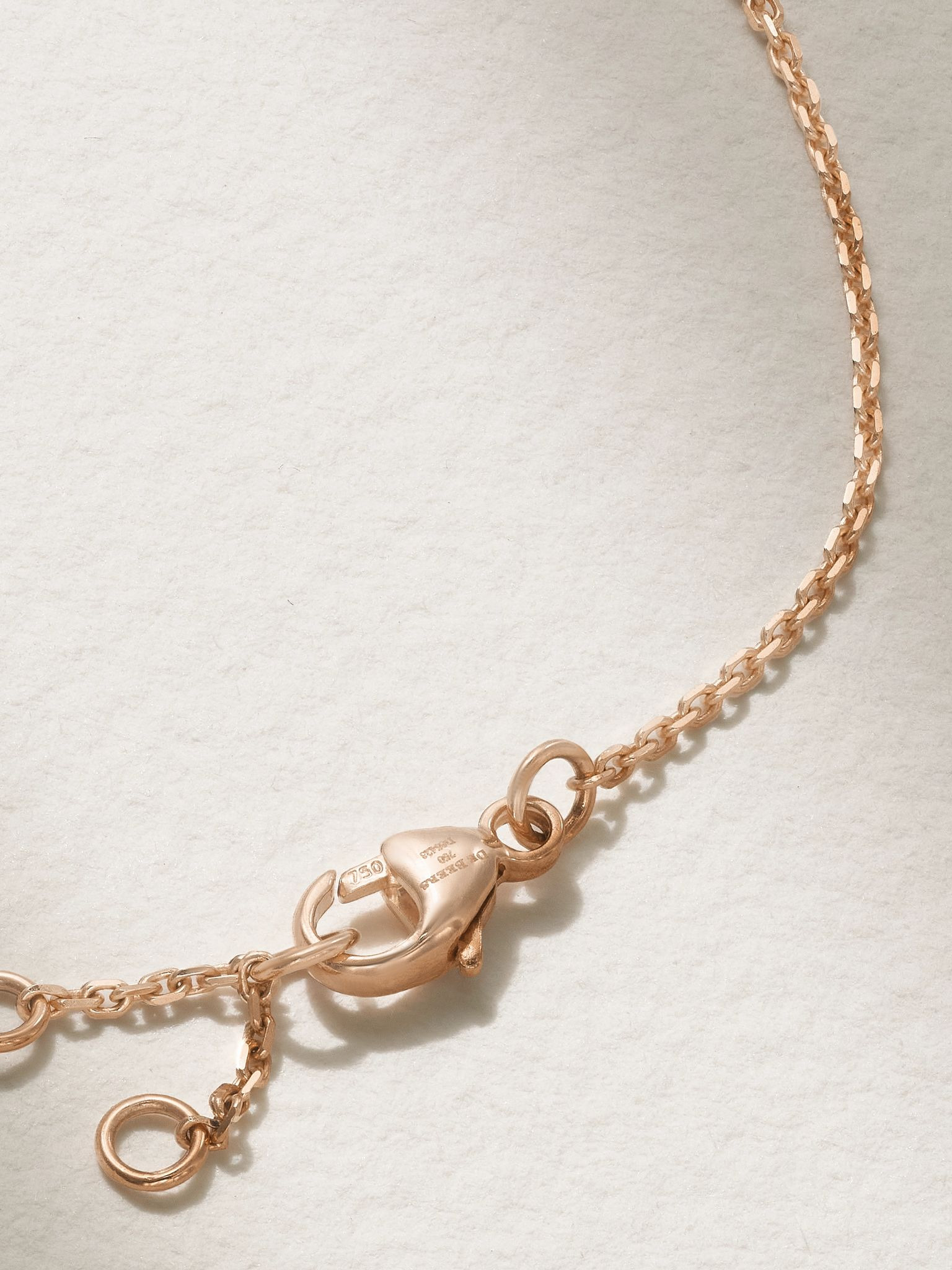 Portraits of Nature Butterfly 18-karat rose gold diamond bracelet Gold - 3