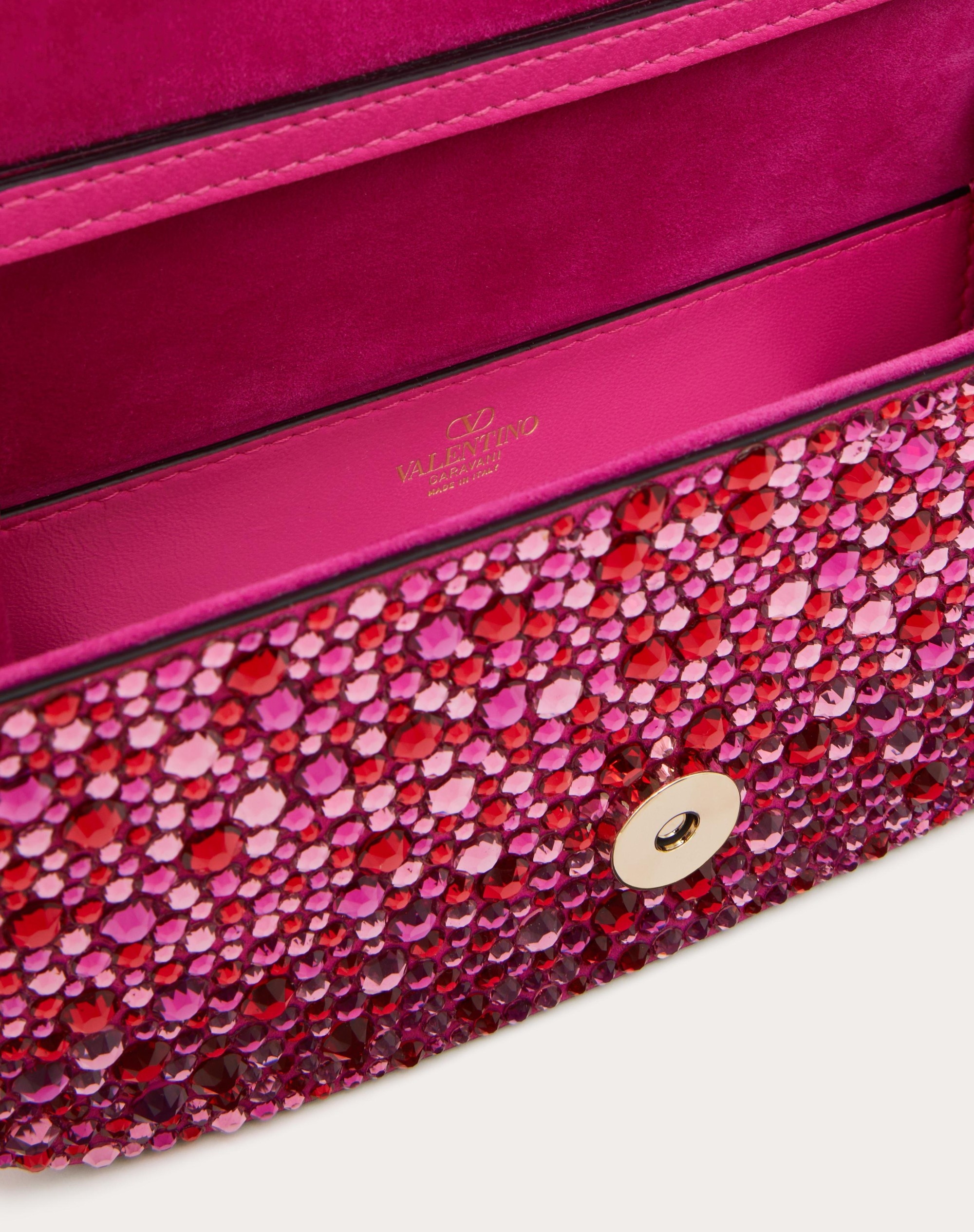 SMALL LOCÒ SHOULDER BAG WITH RHINESTONES - 6