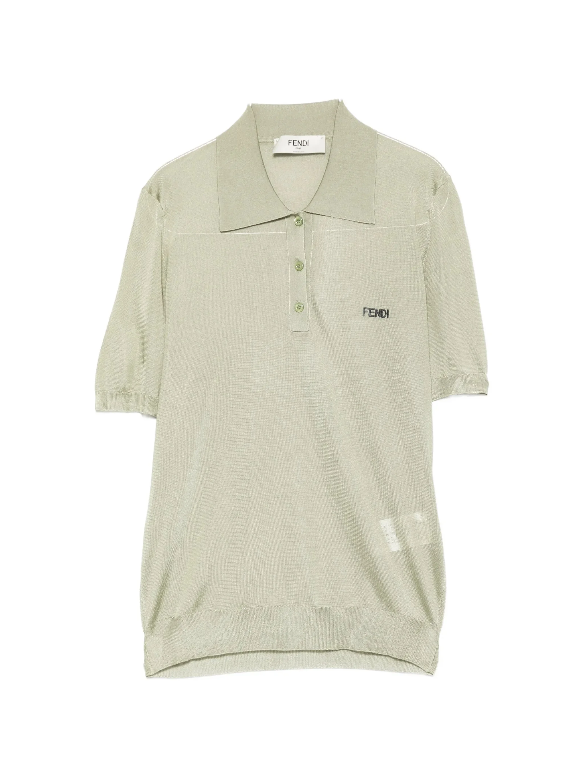 Fendi Button-up Polo Shirt - 1