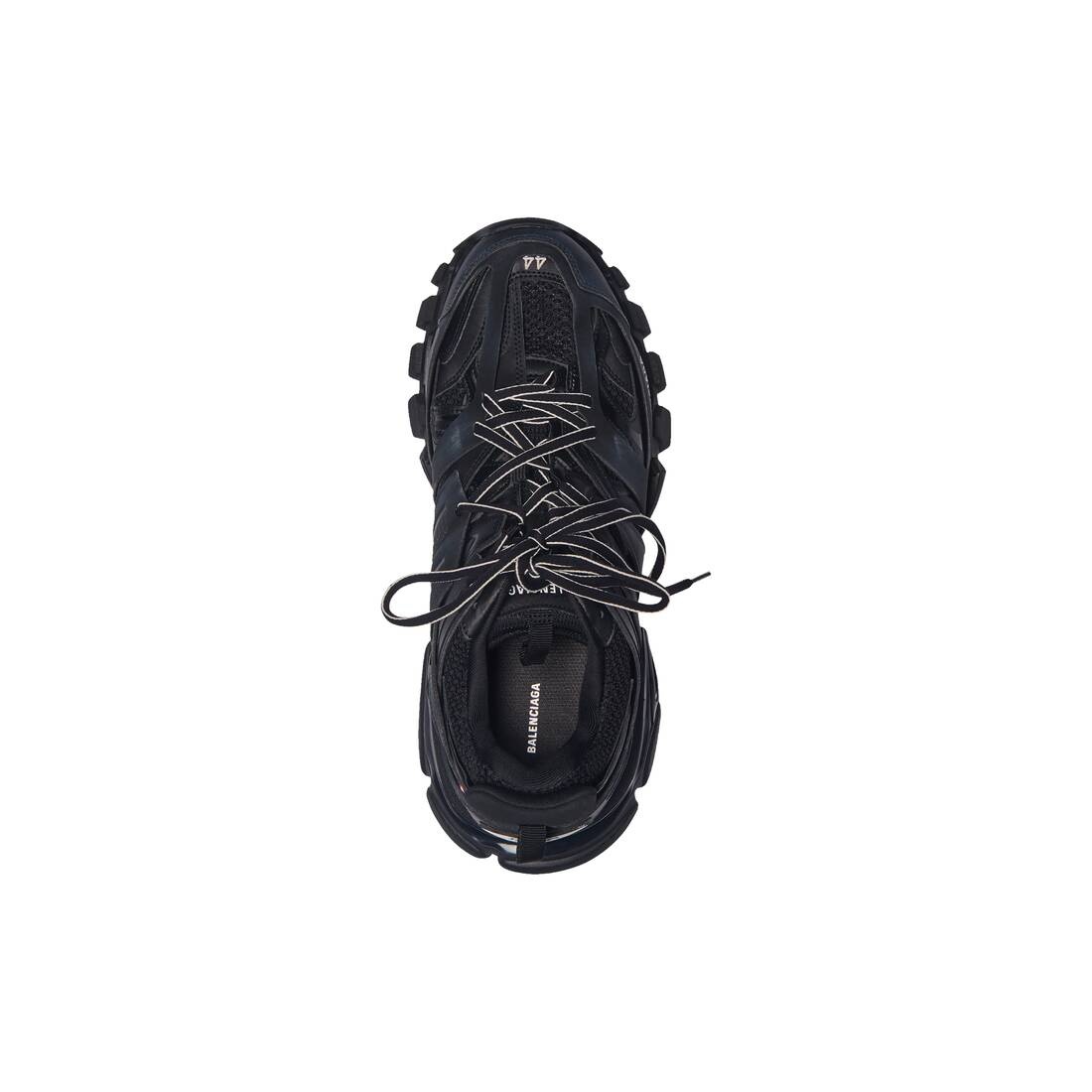 Men's Track Led Sneaker in Black - 5