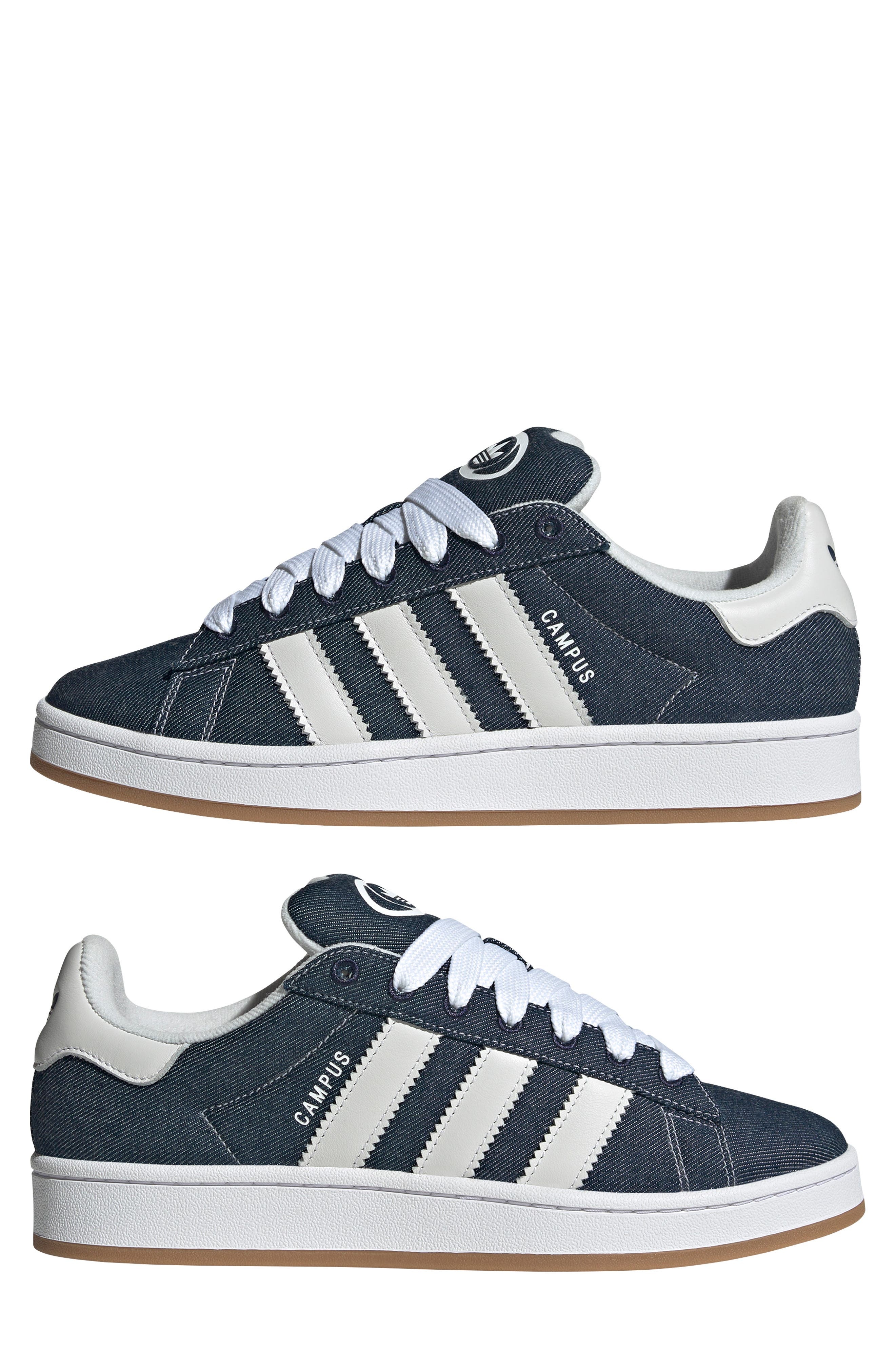 adidas Campus 00s Sneaker in Night Indigo/Crystal White at Nordstrom - 8