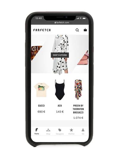 Off-White logo-print iPhone 11 Pro case outlook