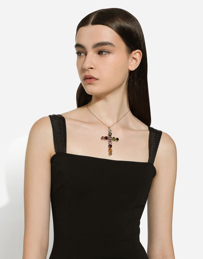 Dolce & Gabbana Charm Rainbow  18-carat yellow gold and multicolored gems outlook