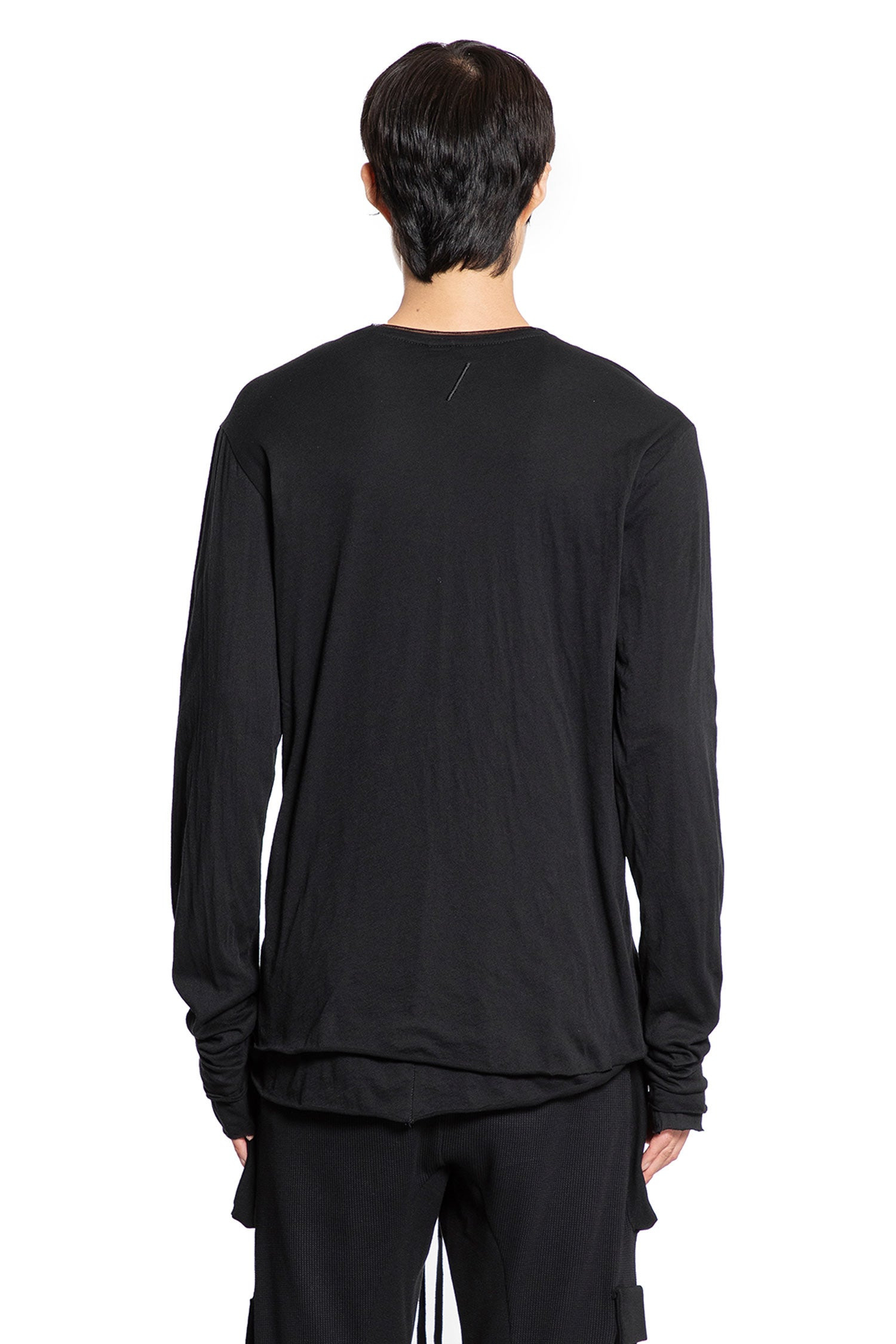 Cotton Jersey Long Sleeve T-shirt - 3