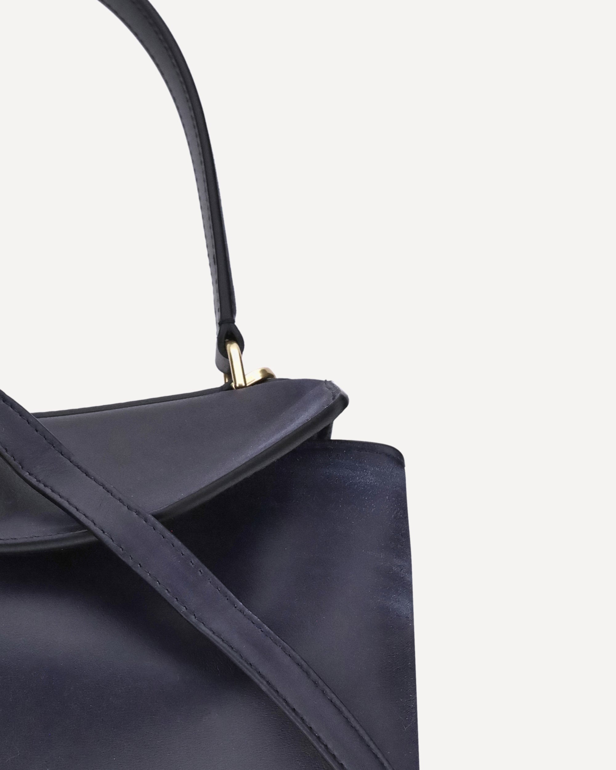 Rodeo Small Shoulder Bag in used-effect leather - 4