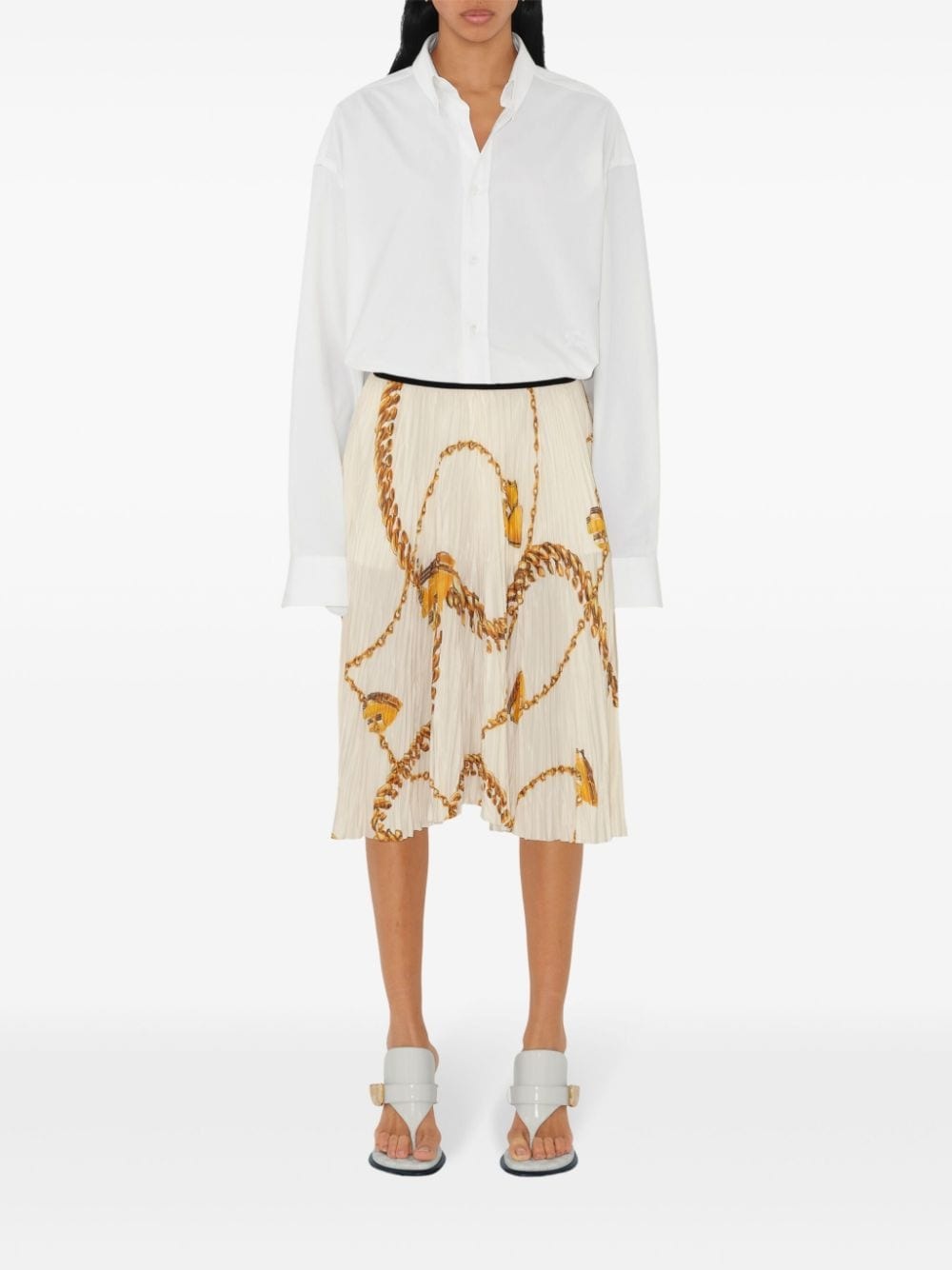 shield hardware jersey skirt - 2