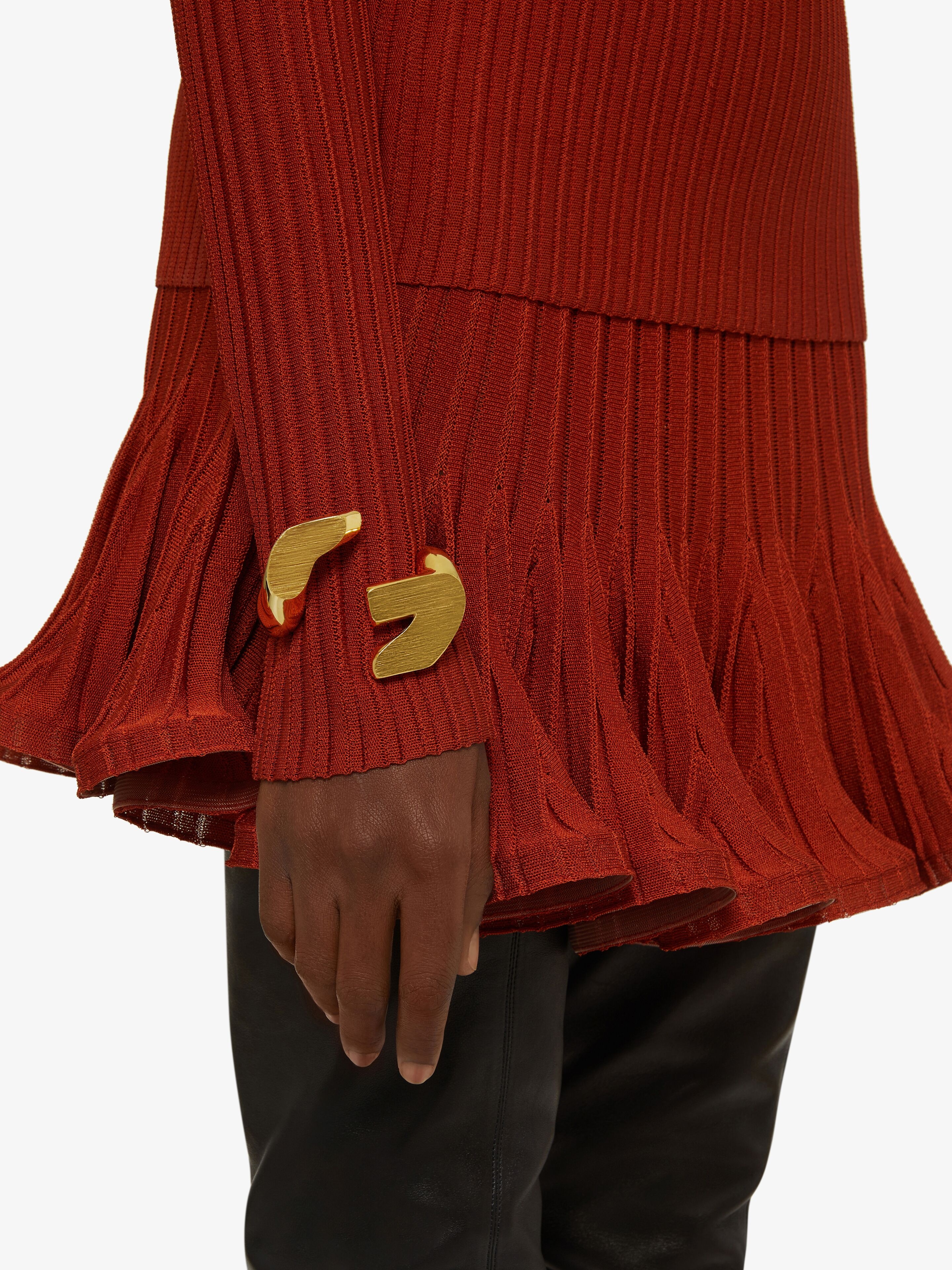 G CHAIN CUFF IN METAL - 3