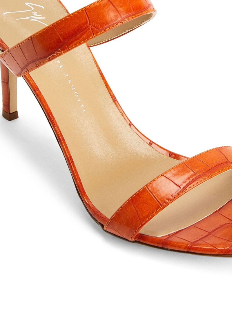 Calista 85mm 더블 스트랩 mules 4