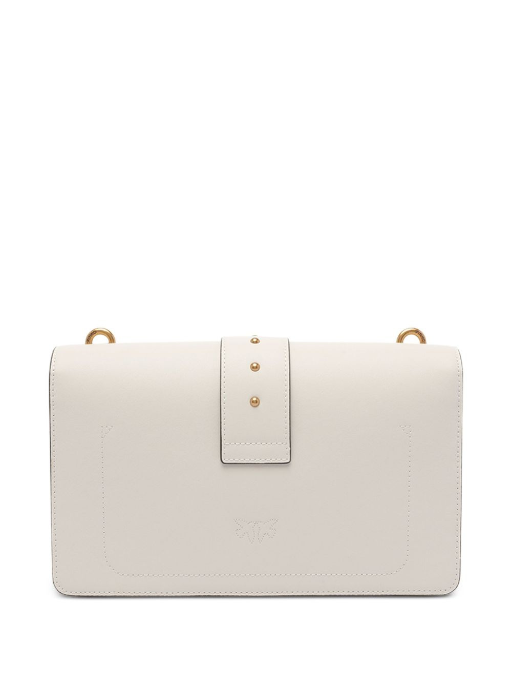 Classic Love One Simply bird-embellished studded shoulder bag - 2
