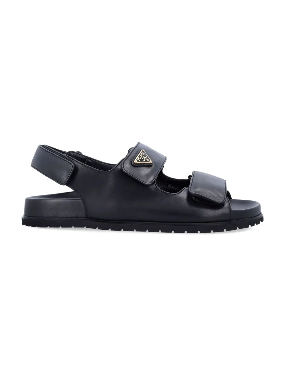 Prada Leather Strap Sandals - 1