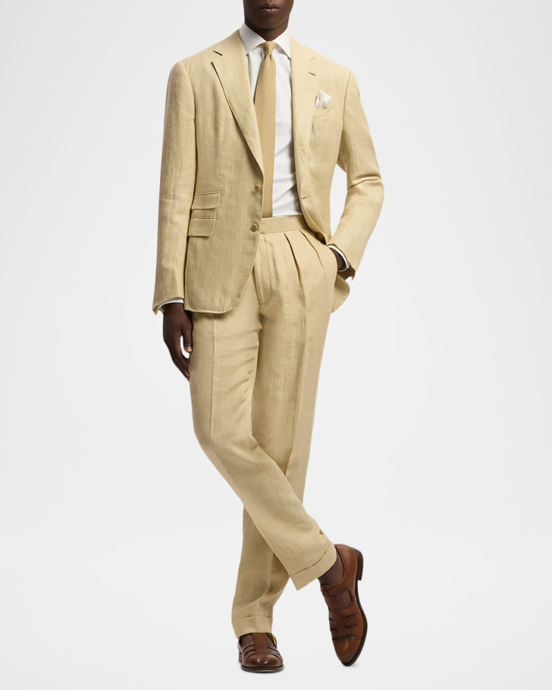 Ralph Lauren Men's Textured Linen Blend Sport Coat outlook