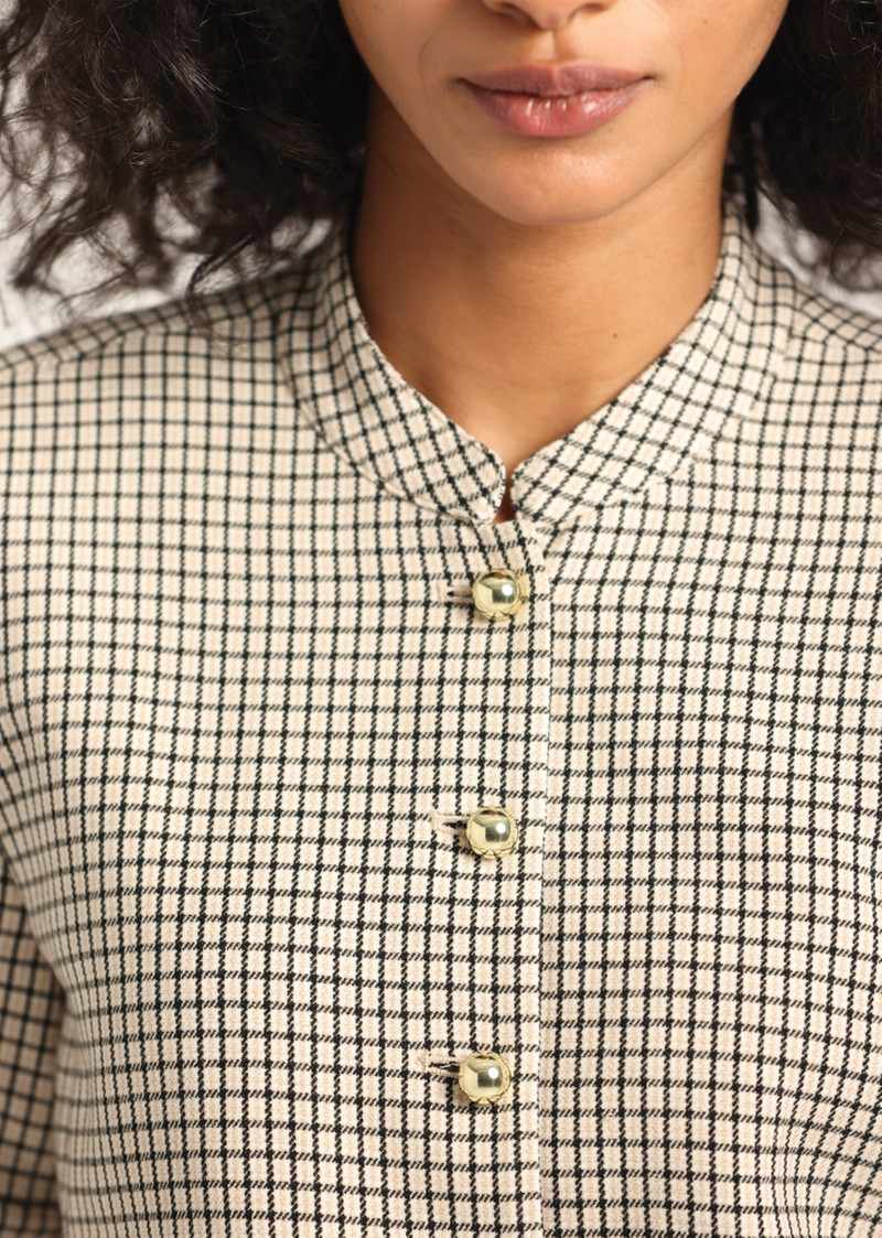 DEREK LAM 10 CROSBY GRACE SHORT SLEEVE JACKET outlook