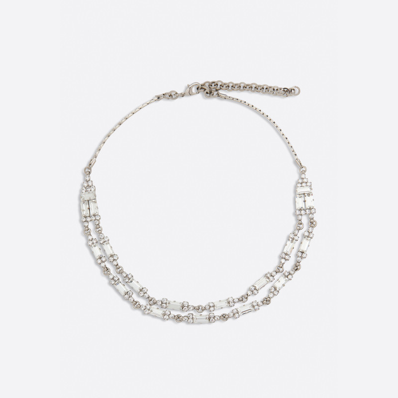 DOUBLE CRYSTAL NECKLACE 1
