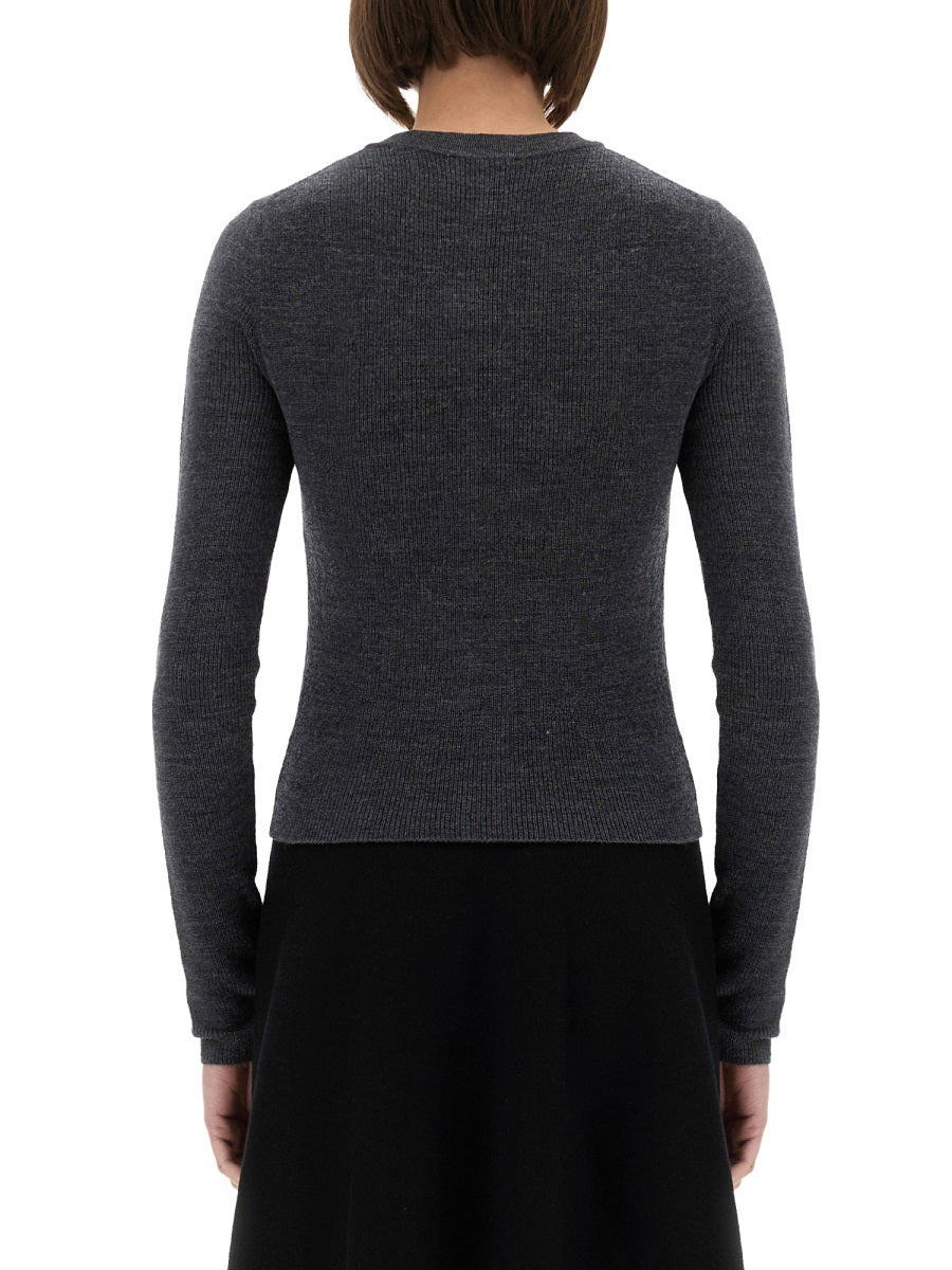 Jacquard Wool Cardigan - 3