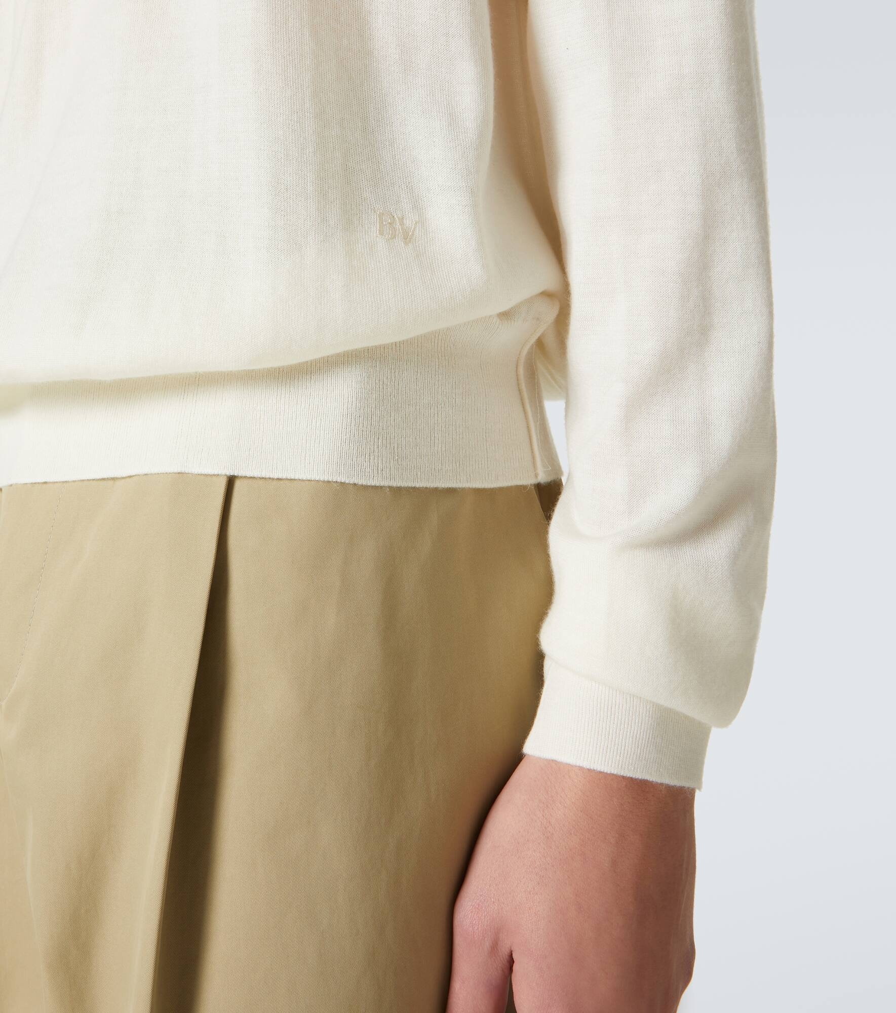 Cashmere polo sweater - 6