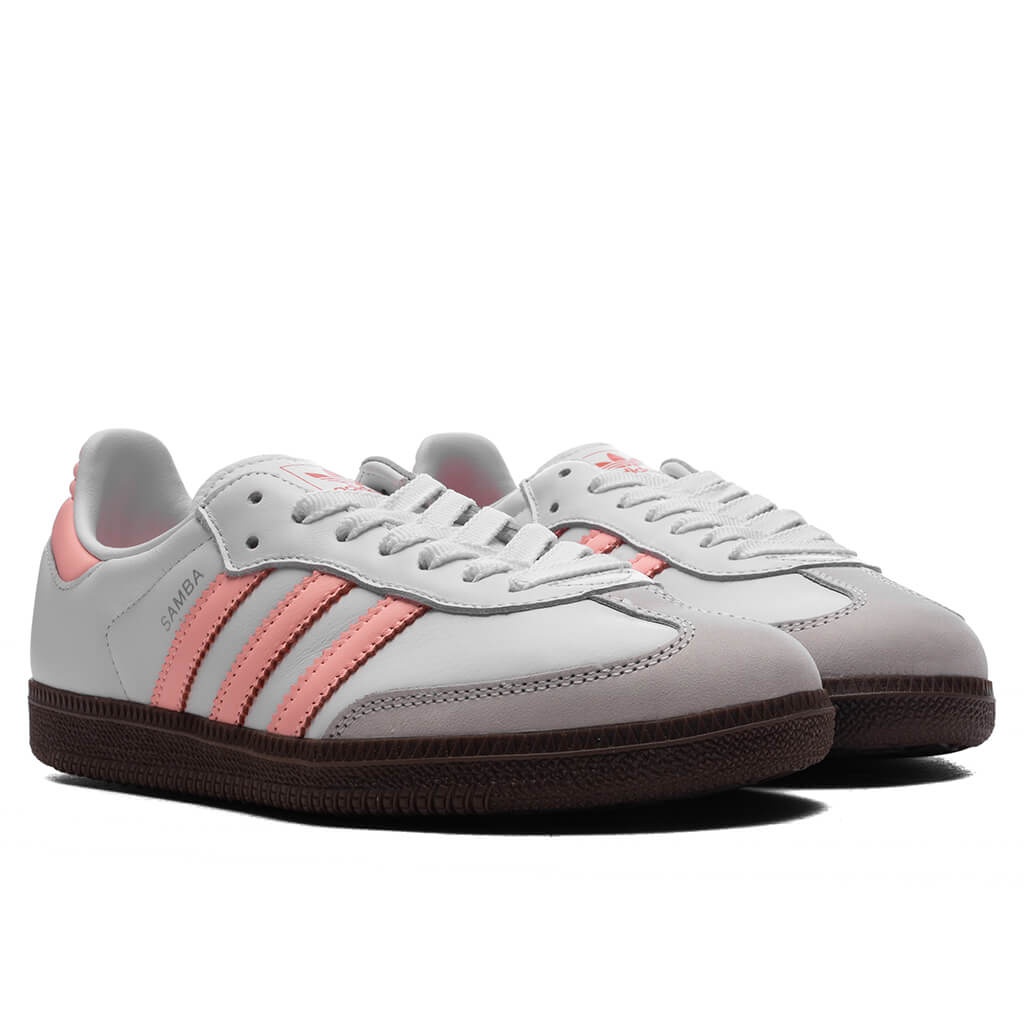 WOMEN'S SAMBA OG - CLOUD WHITE/CLEAR ORANGE/CORAL - 2