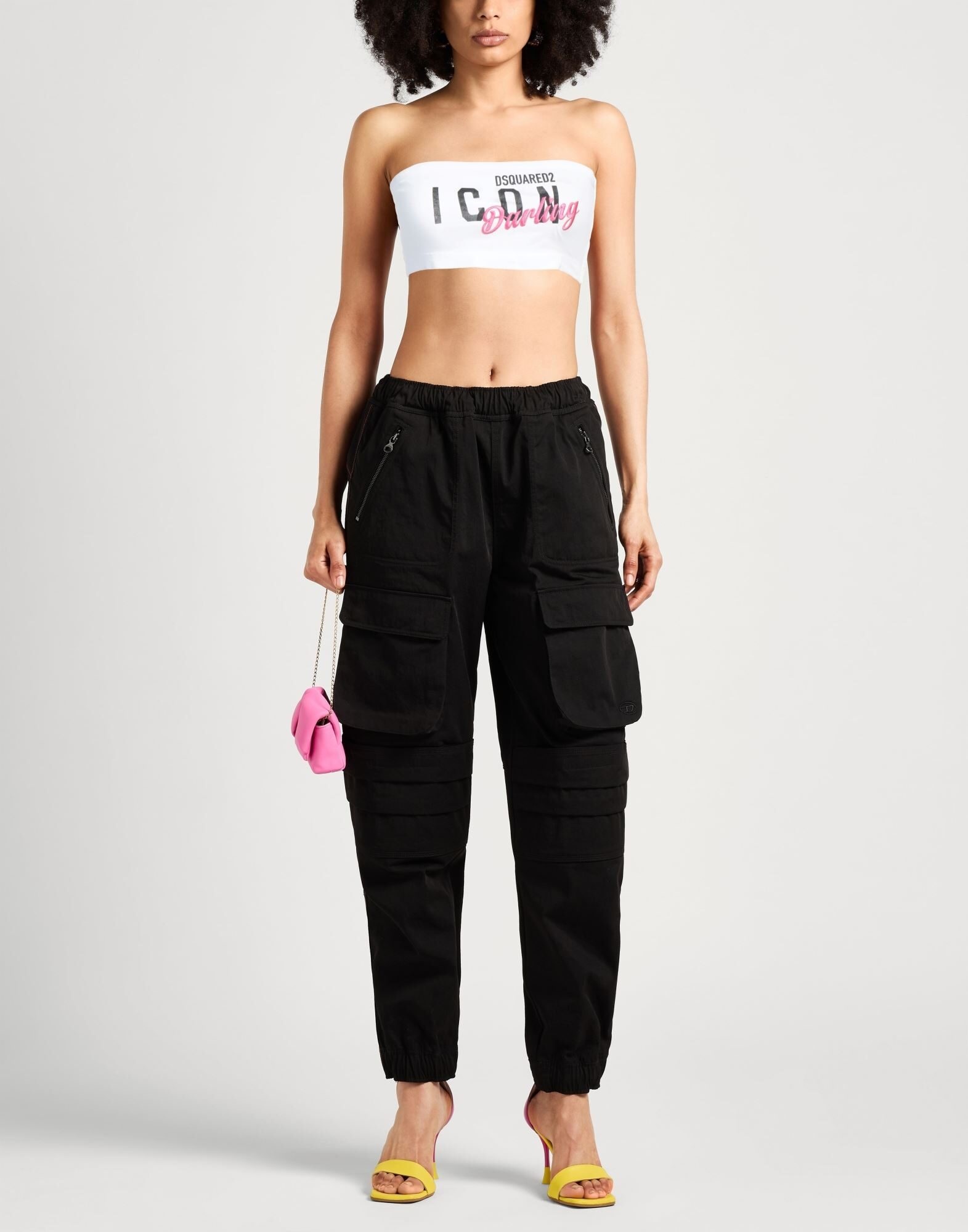 DSQUARED2 Darling cotton tank top | REVERSIBLE