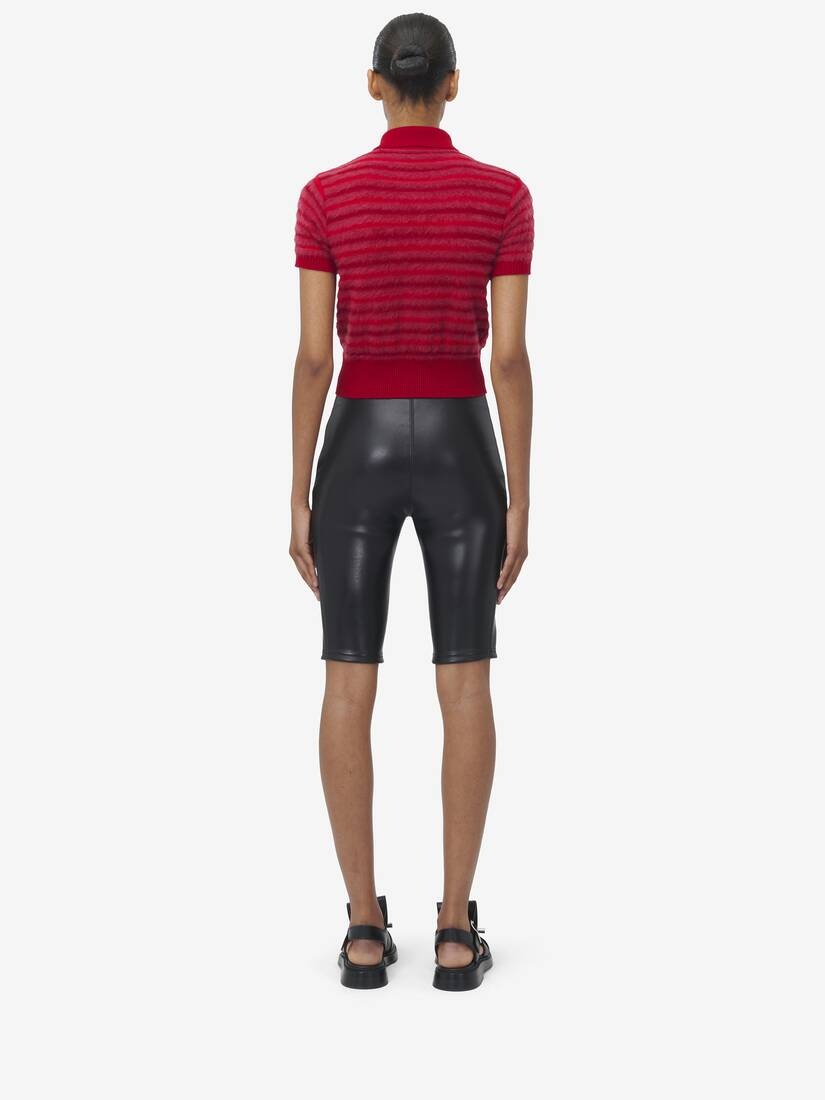 Leather Cycling Shorts - 4