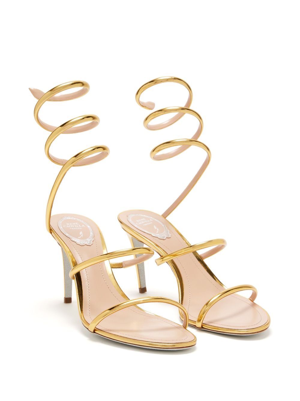100mm strappy sandals - 2