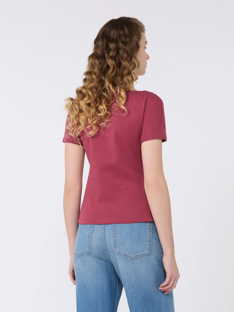 MULTIG Fitted jersey top - CHERRY 4
