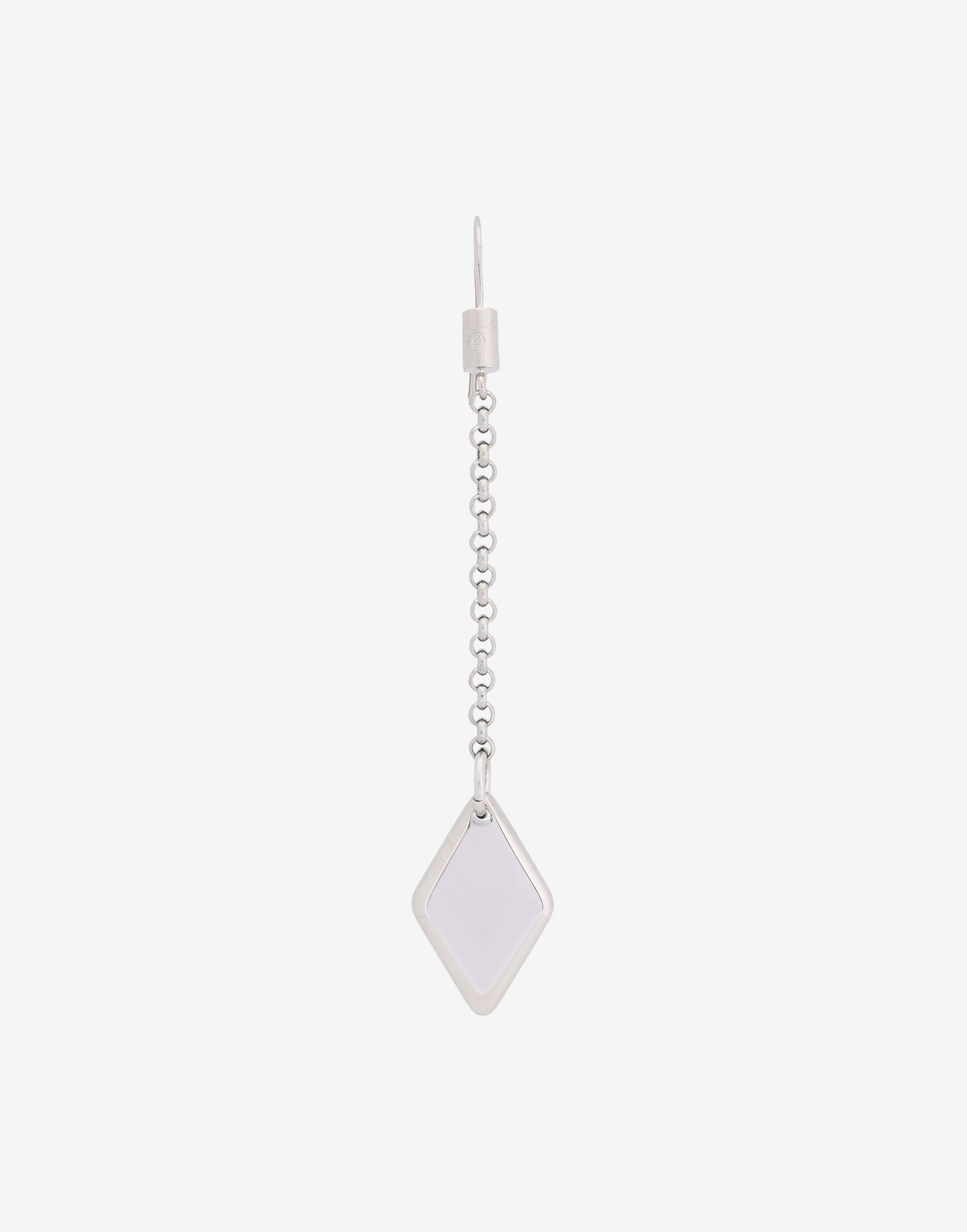 Diamond pendant earring - 1