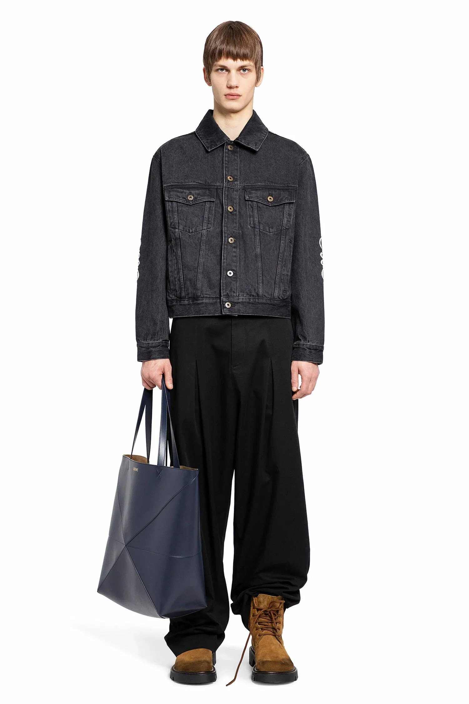 Anagram Denim Jacket - 4