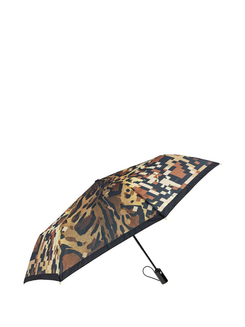 Moschino pixel-print umbrella outlook