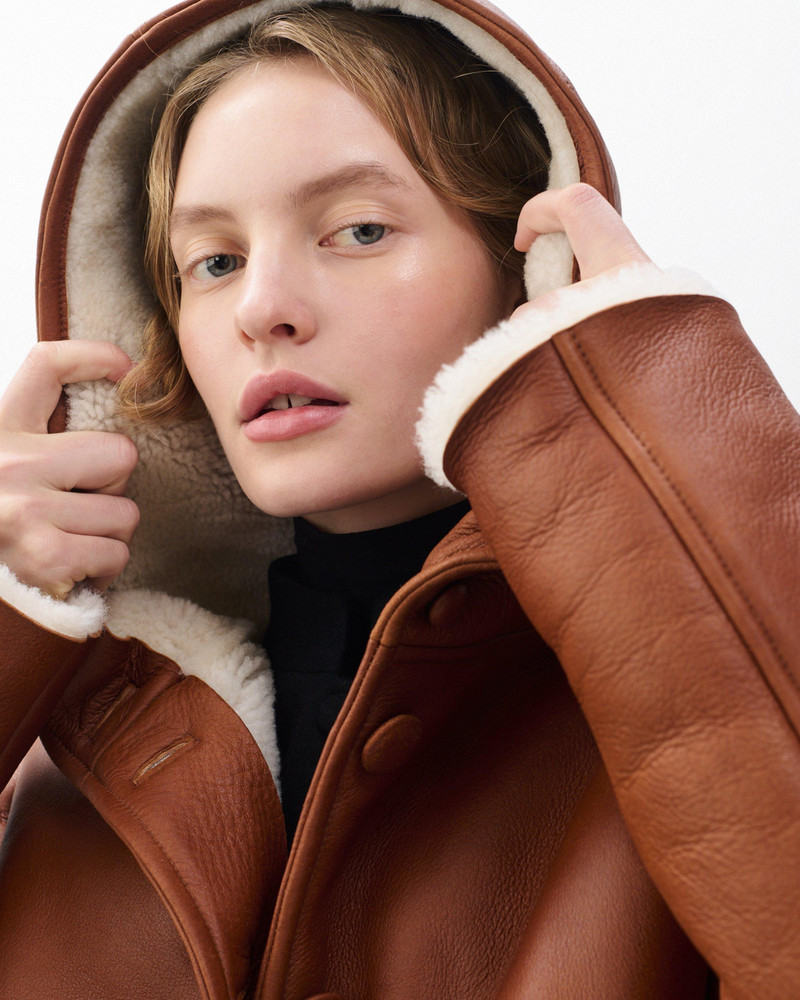 Jackie Shearling Coat 4