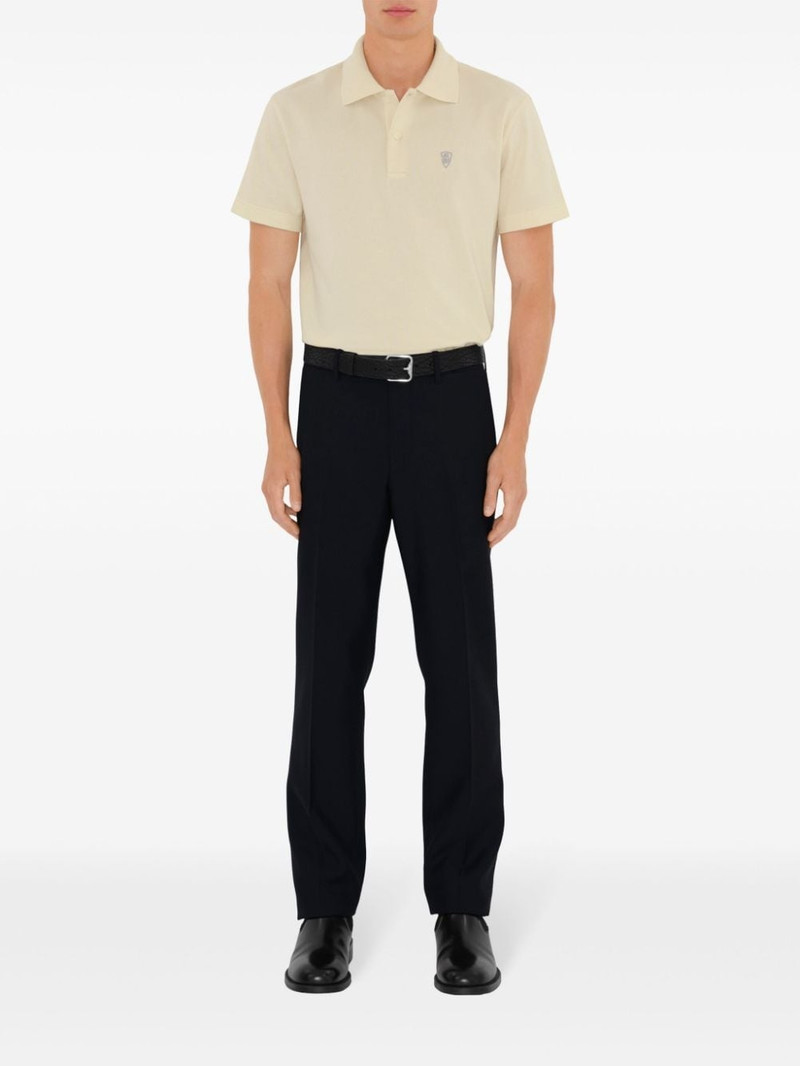 Burberry cotton polo shirt outlook