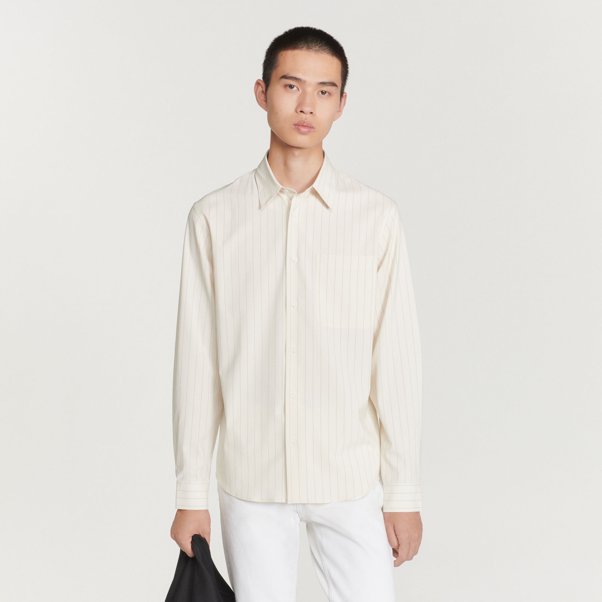 Striped flowing shirt - 2