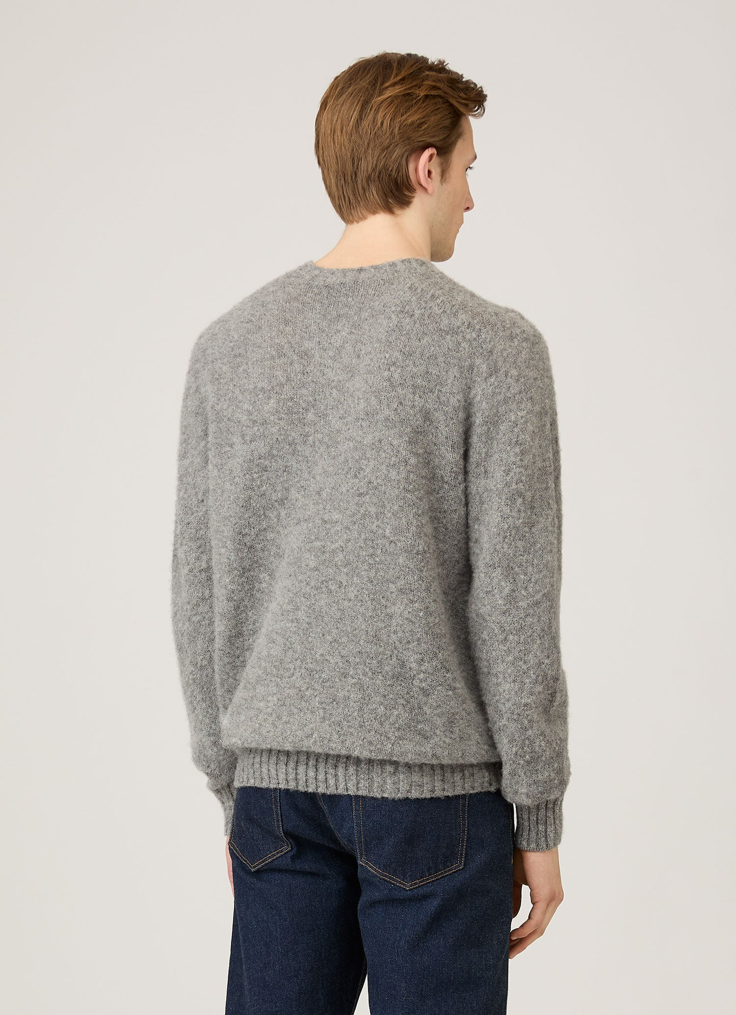 Shetland Crew Neck Jumper - 5