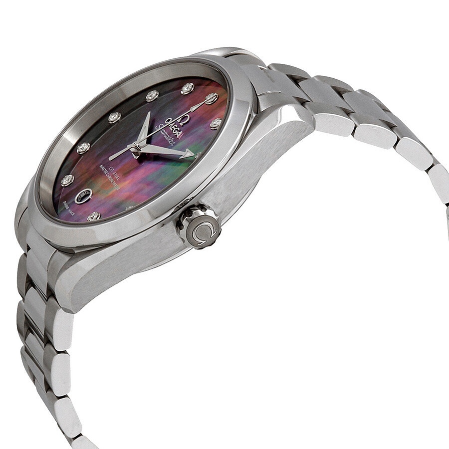 Omega Seamaster Aqua Terra Automatic Chronometer Diamond Ladies Watch 220.10.38.20.57.001 - 2
