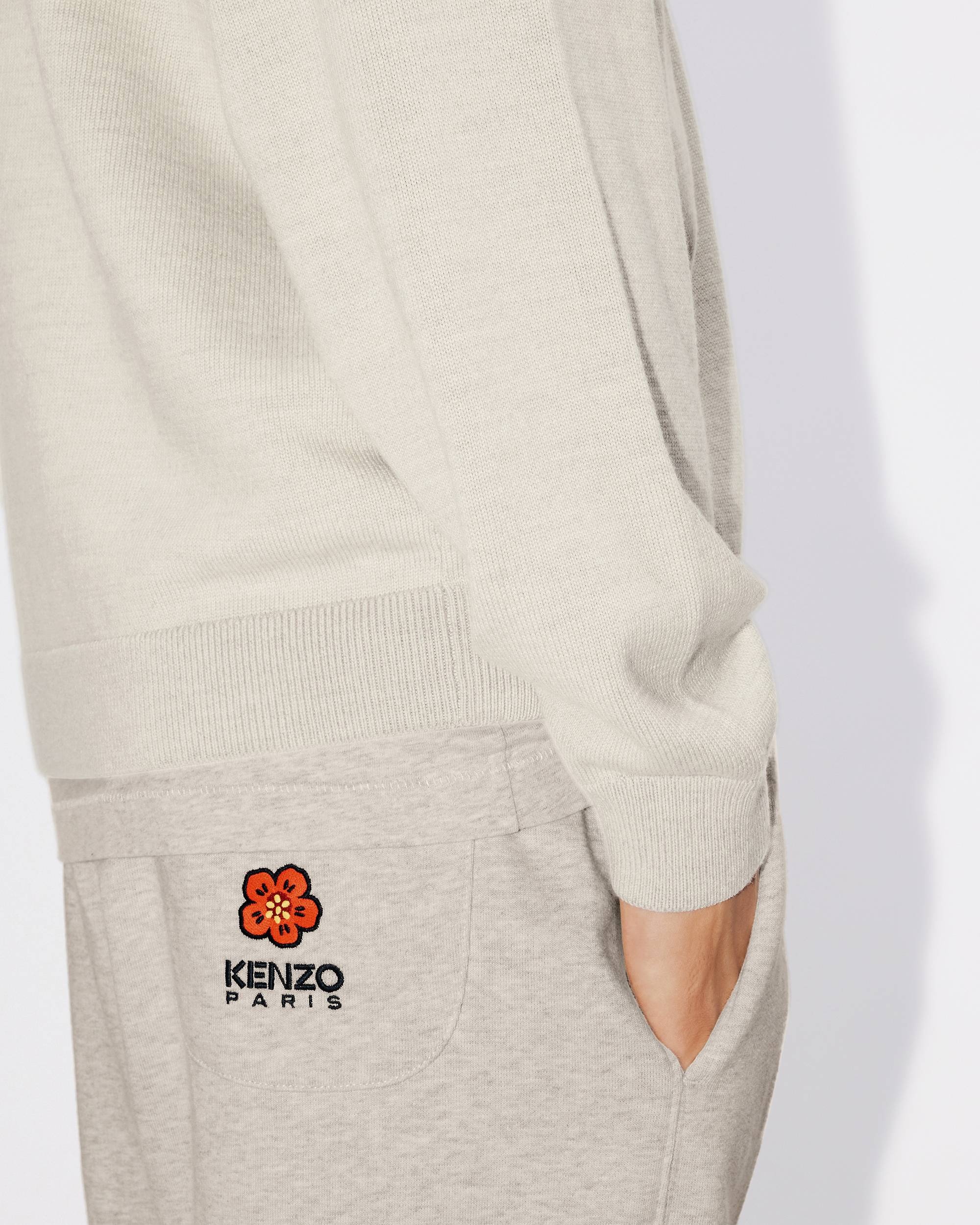'Boke Flower Crest' embroidered cardigan - 7