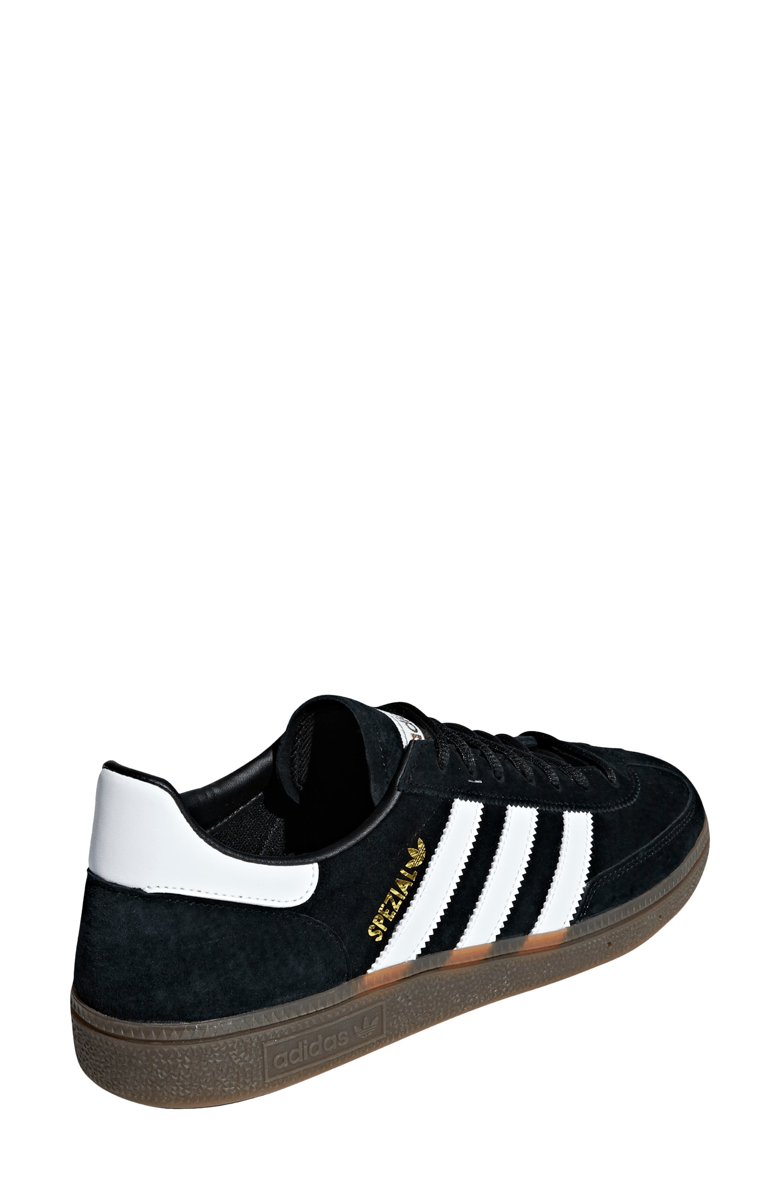 adidas Gender Inclusive Handball Spezial Sneaker in Black/white/gum at Nordstrom - 2