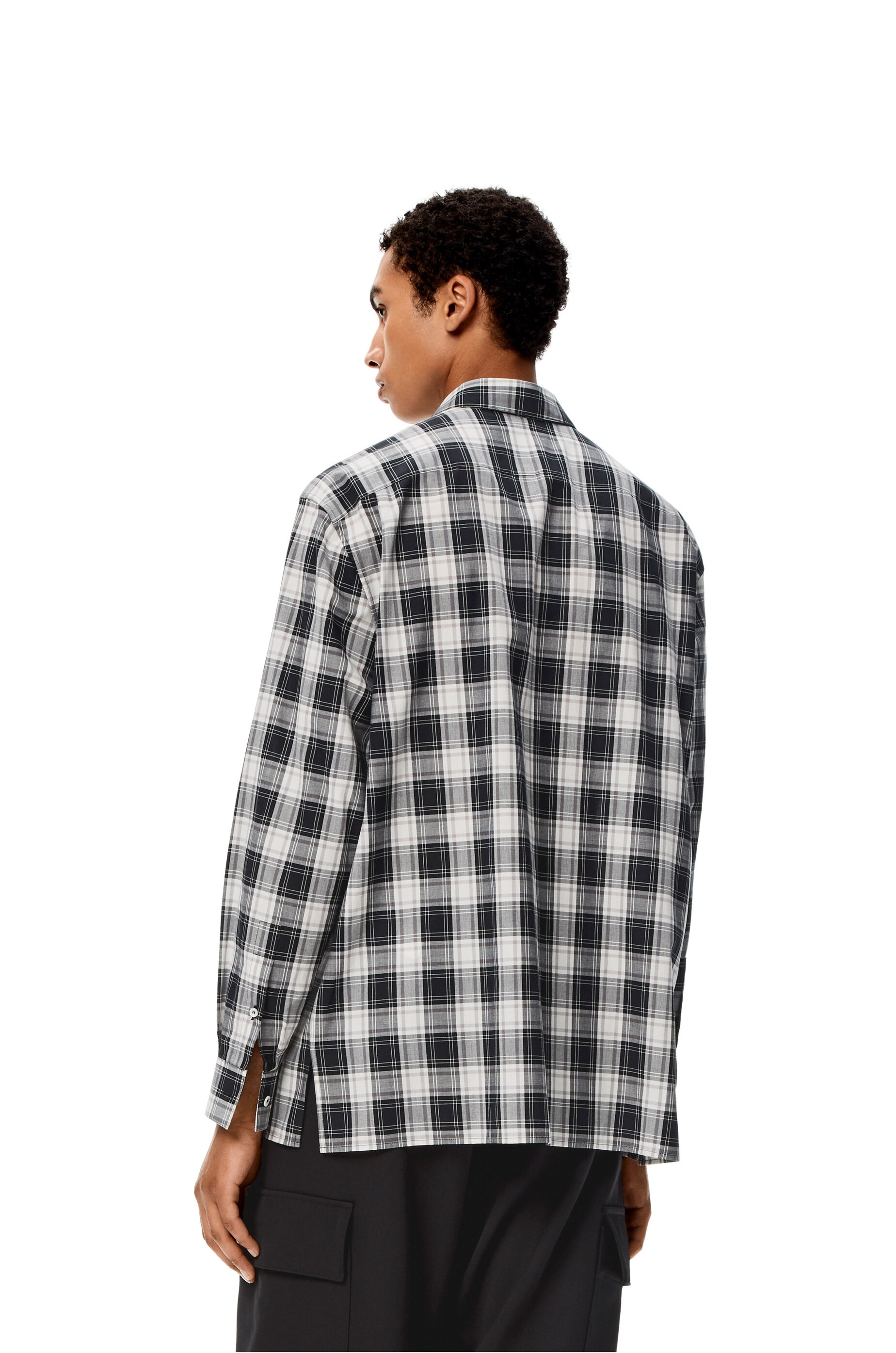 Check shirt in cotton - 4