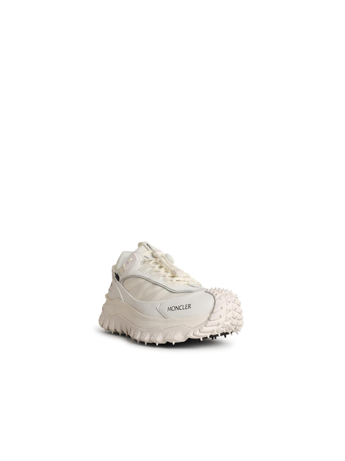 Moncler 'Trailgrip Gtx' White Leather Blend Sneakers Women - 2
