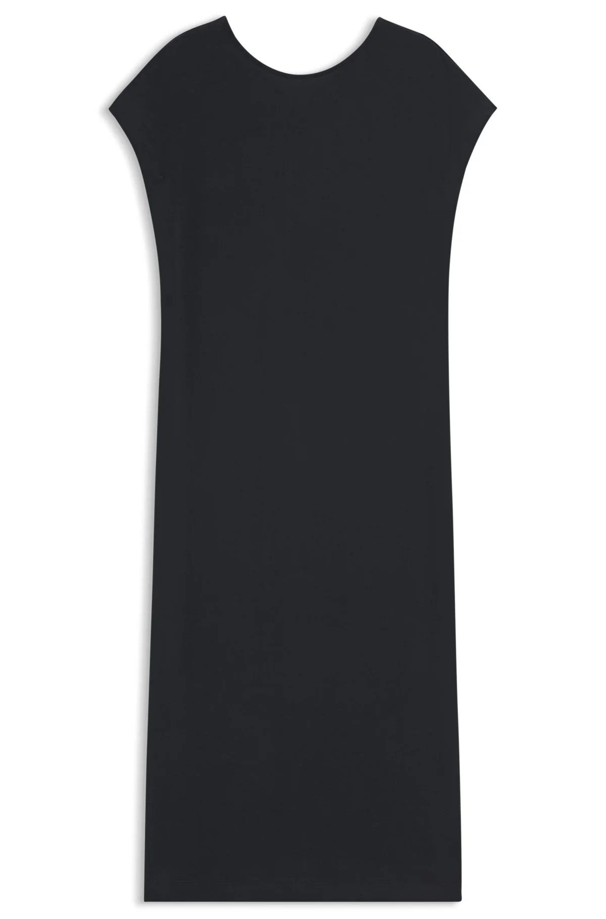 JERSEY DRESS WITH REAR KNOT DETAIL - 1