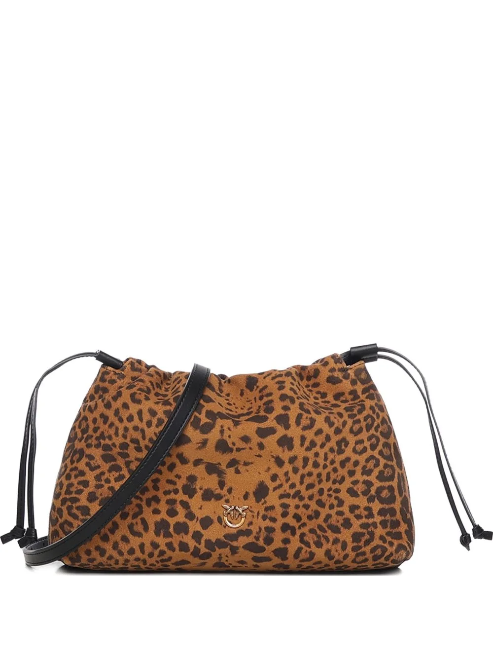 small leopard print clutch bag - 1