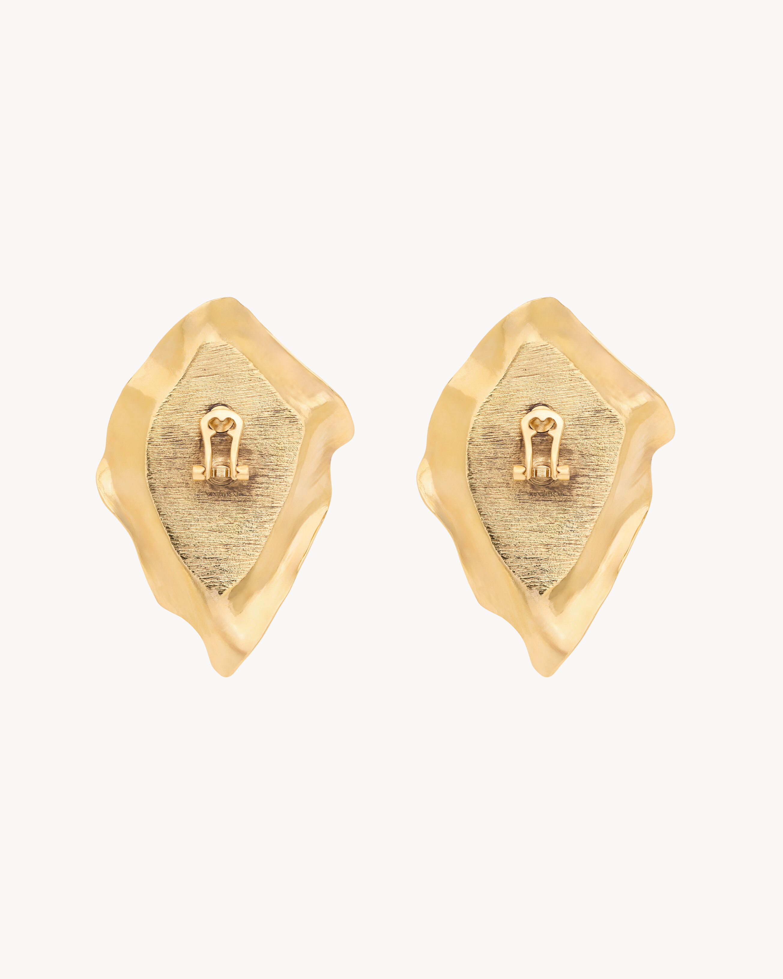 CABOCHON EARRINGS IN RESIN AND METAL - 2