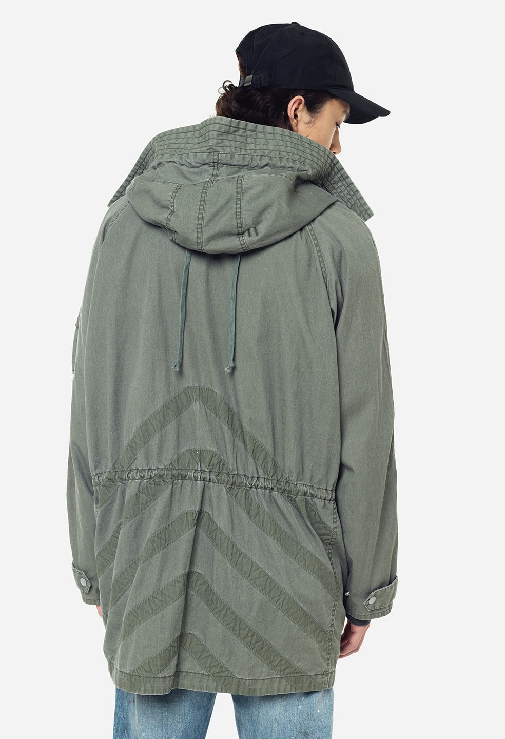 COTTON POPLIN FRAME II PARKA - 6