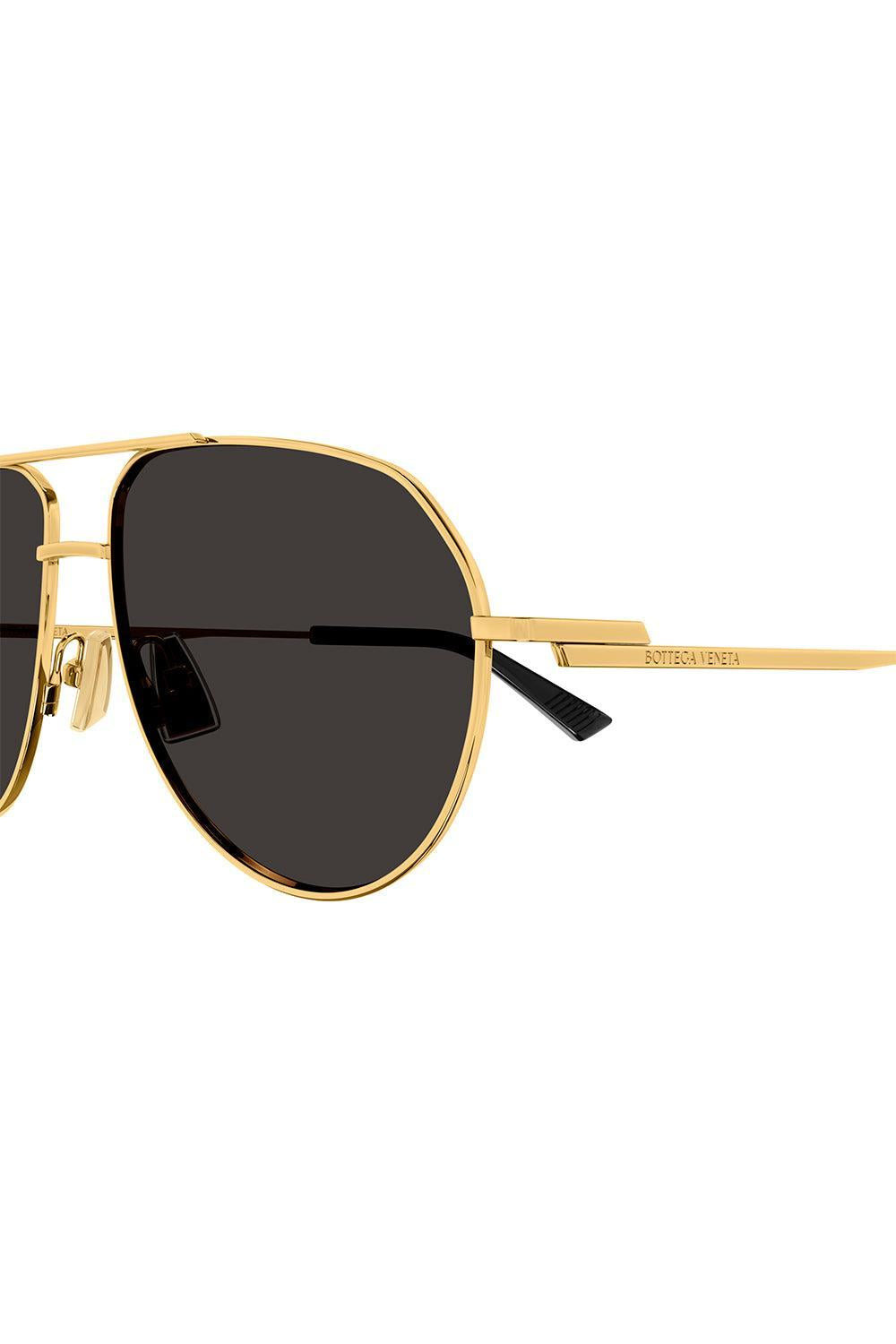 Minimalist Full Rim Aviator - Gold Grey - 6