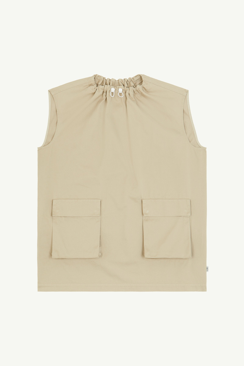 Cotton Gabardine Mini Dress 1
