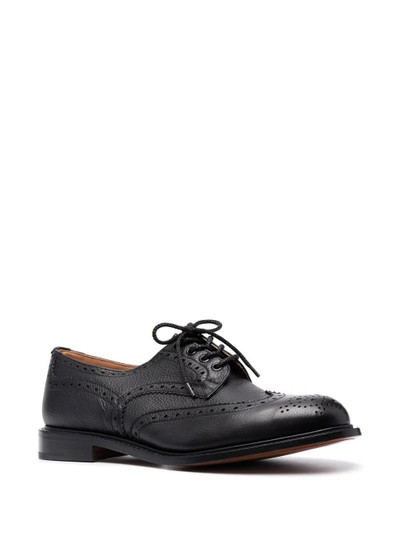 Tricker's perforated lace-up shoes outlook