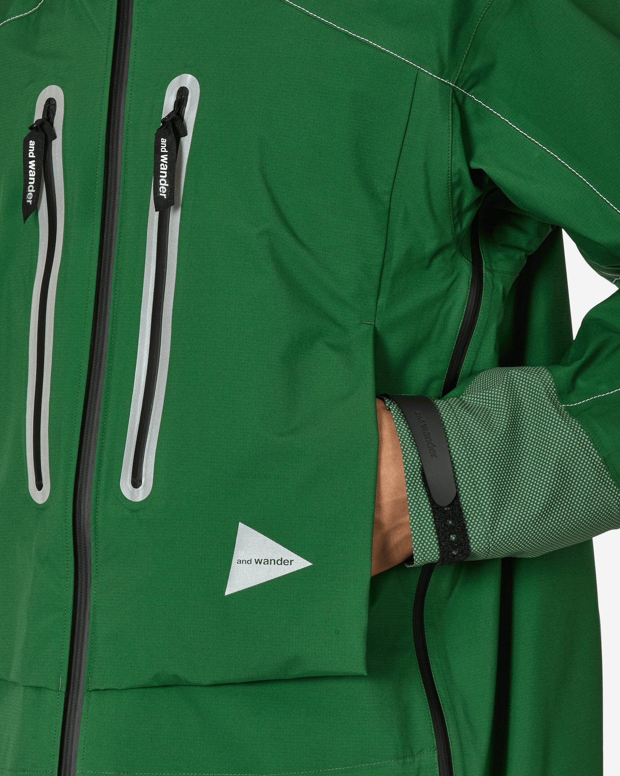 PERTEX SHIELD Rain Jacket Green - 5