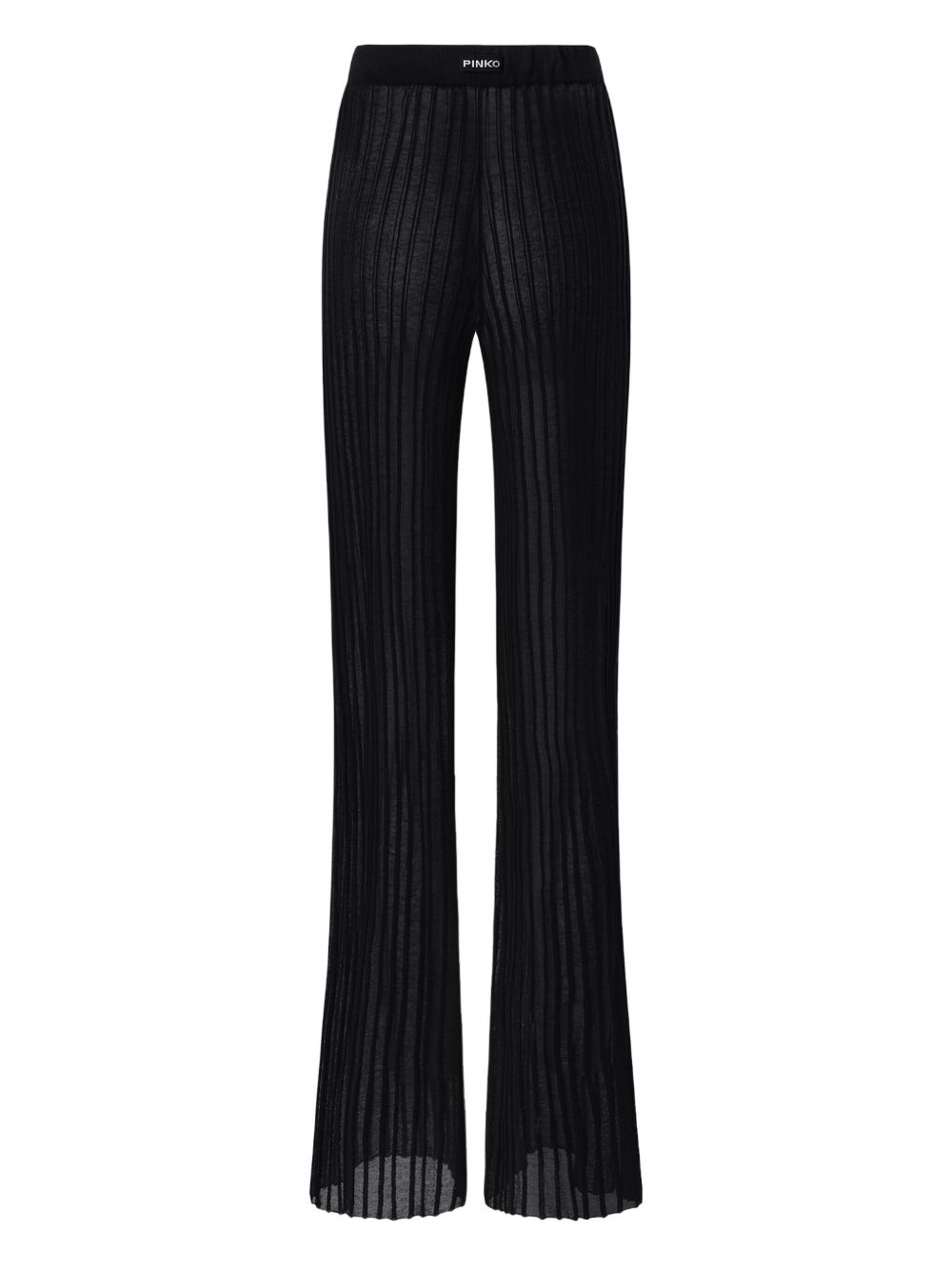 pleated flared trousers - 2