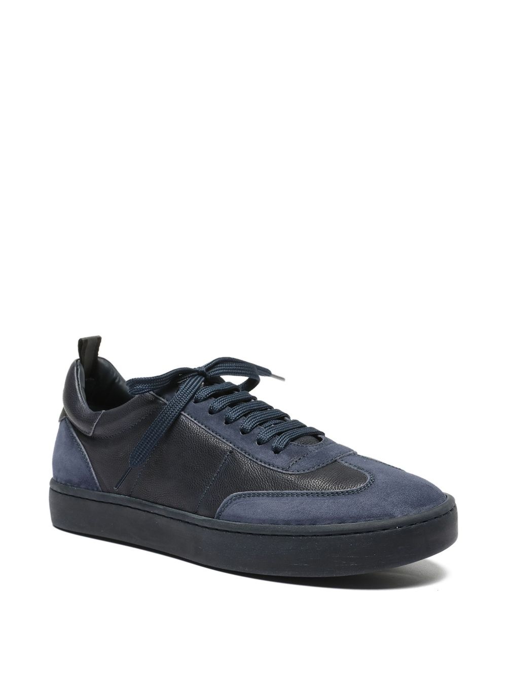 suede low-top sneakers - 2